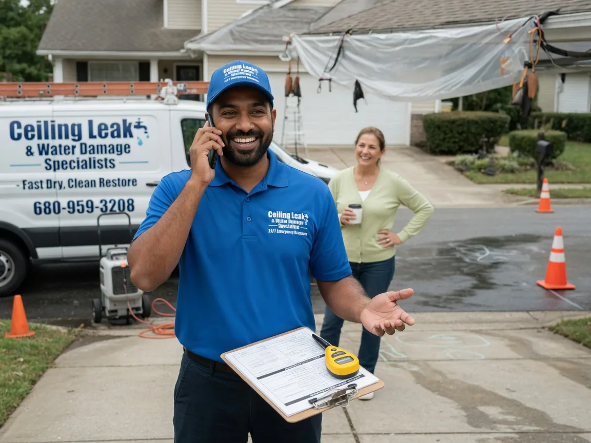 Ceiling Leak Cleanup Sayville, NY FAQs